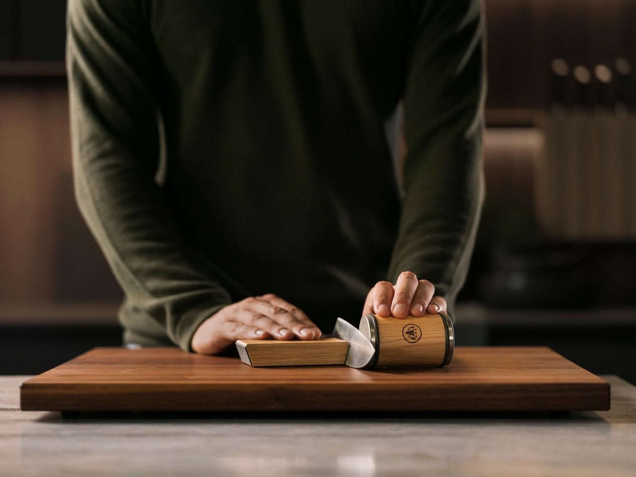 THE HORL 3 knife sharpener in oak has taken things up a notch (£169)