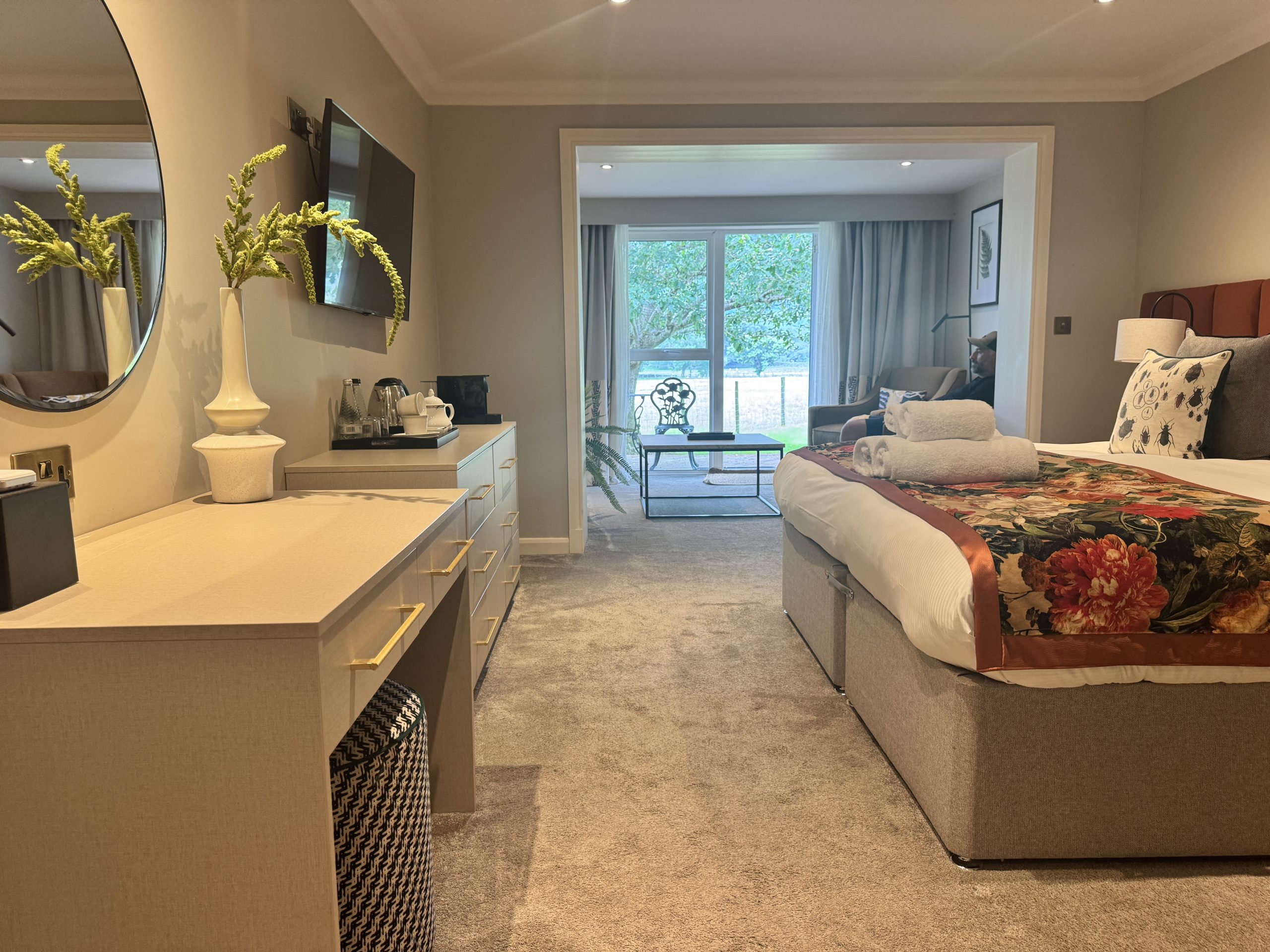 Superior suite - a gorgeous room with private patio and incredible views