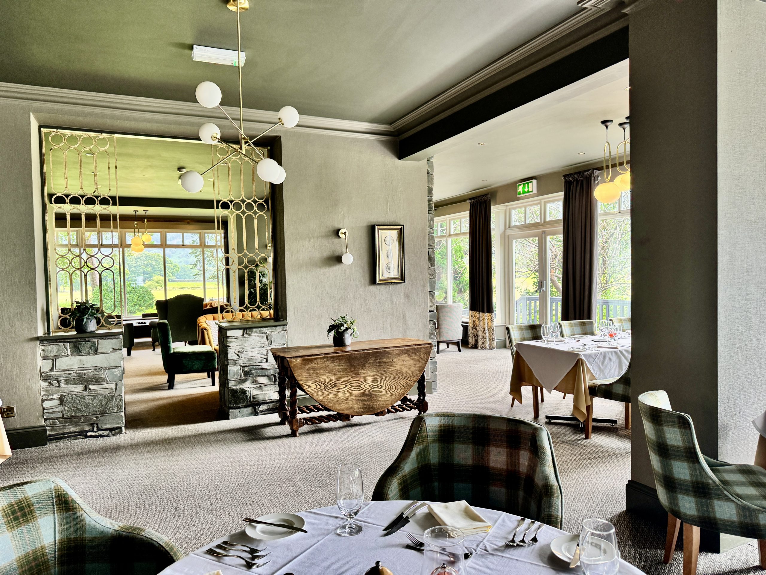 The restaurant with a menu curated by Christopher Standhaven