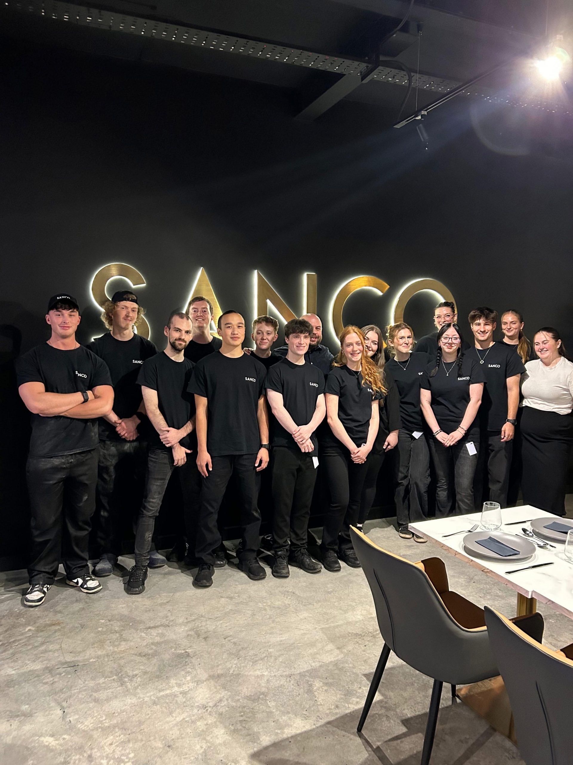 The team at Sanco Pizza