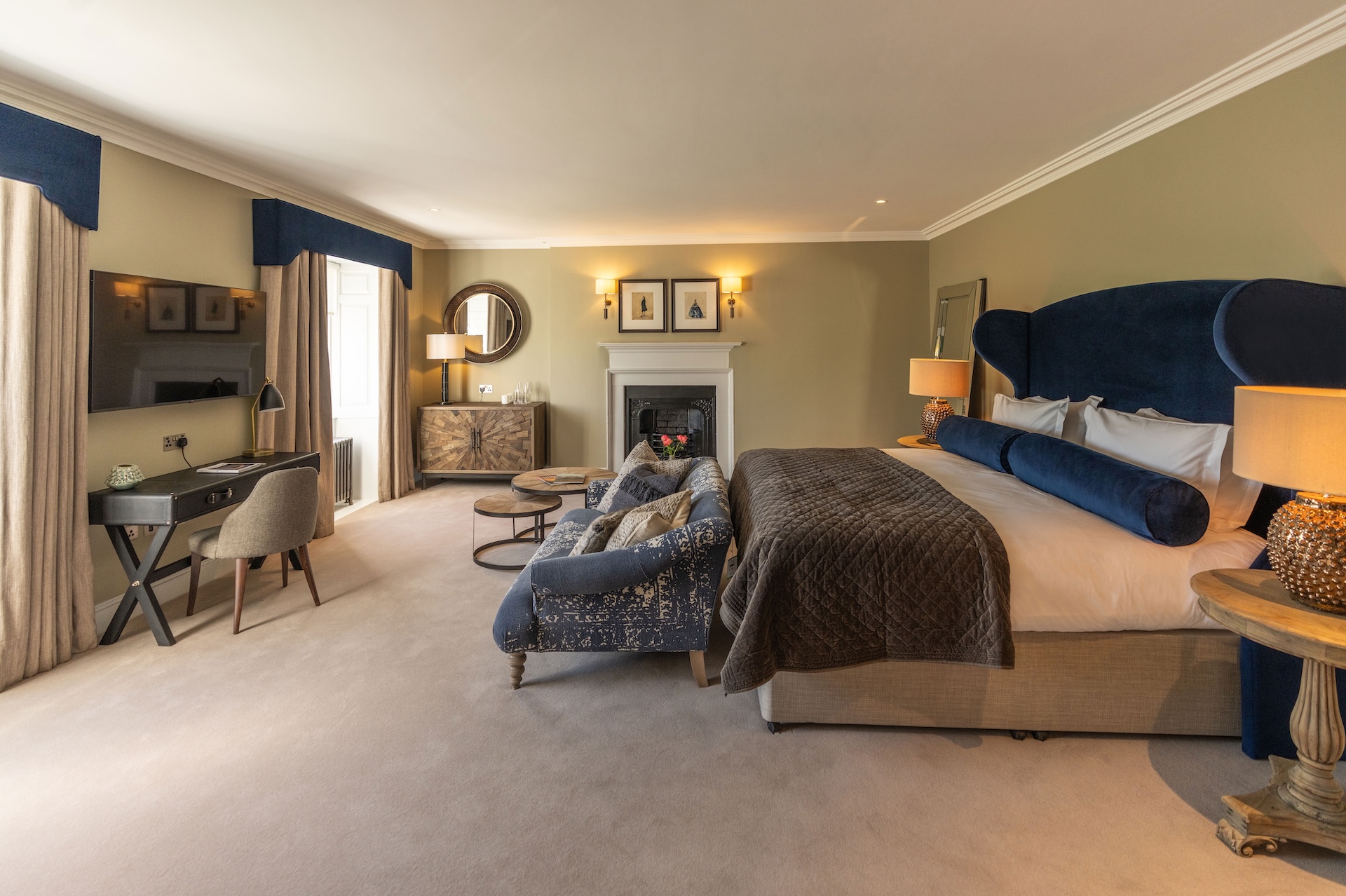 The space Georgian Suite at Bailiffgate Hotel