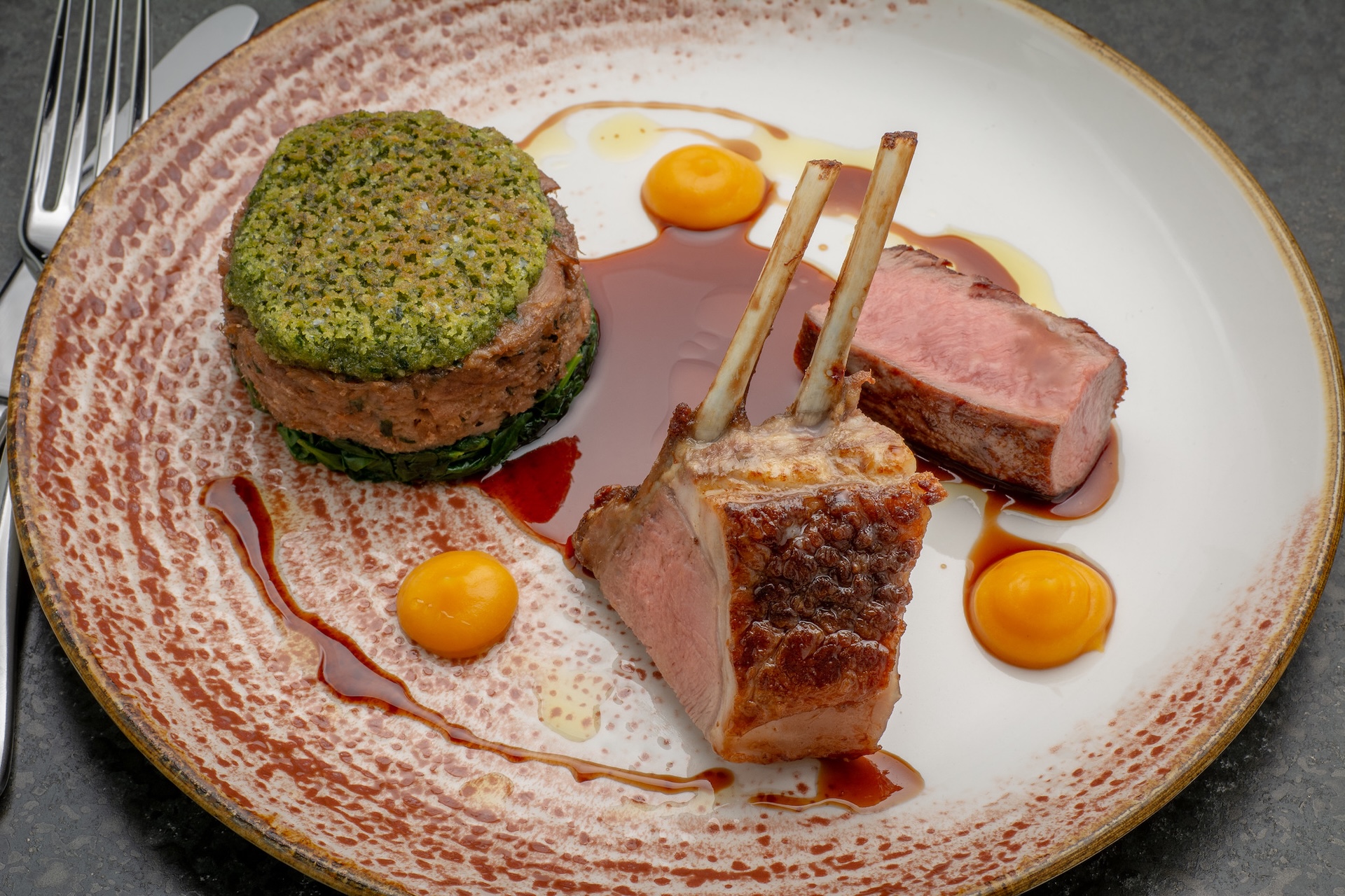 Locally sourced produce makes up most of the delicious menu at Motte and Bailey