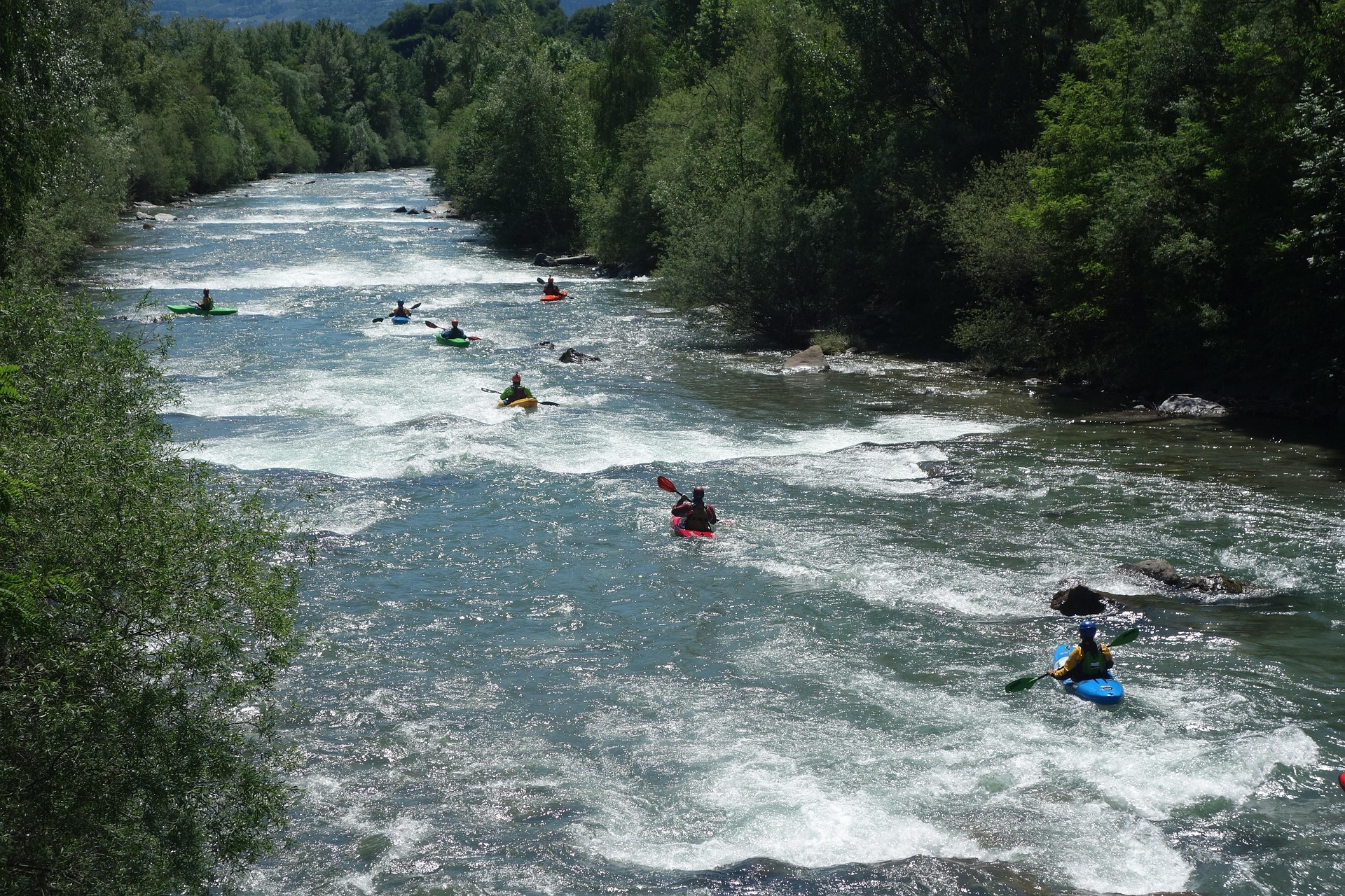 Raft down wild rivers in Costa Rica
