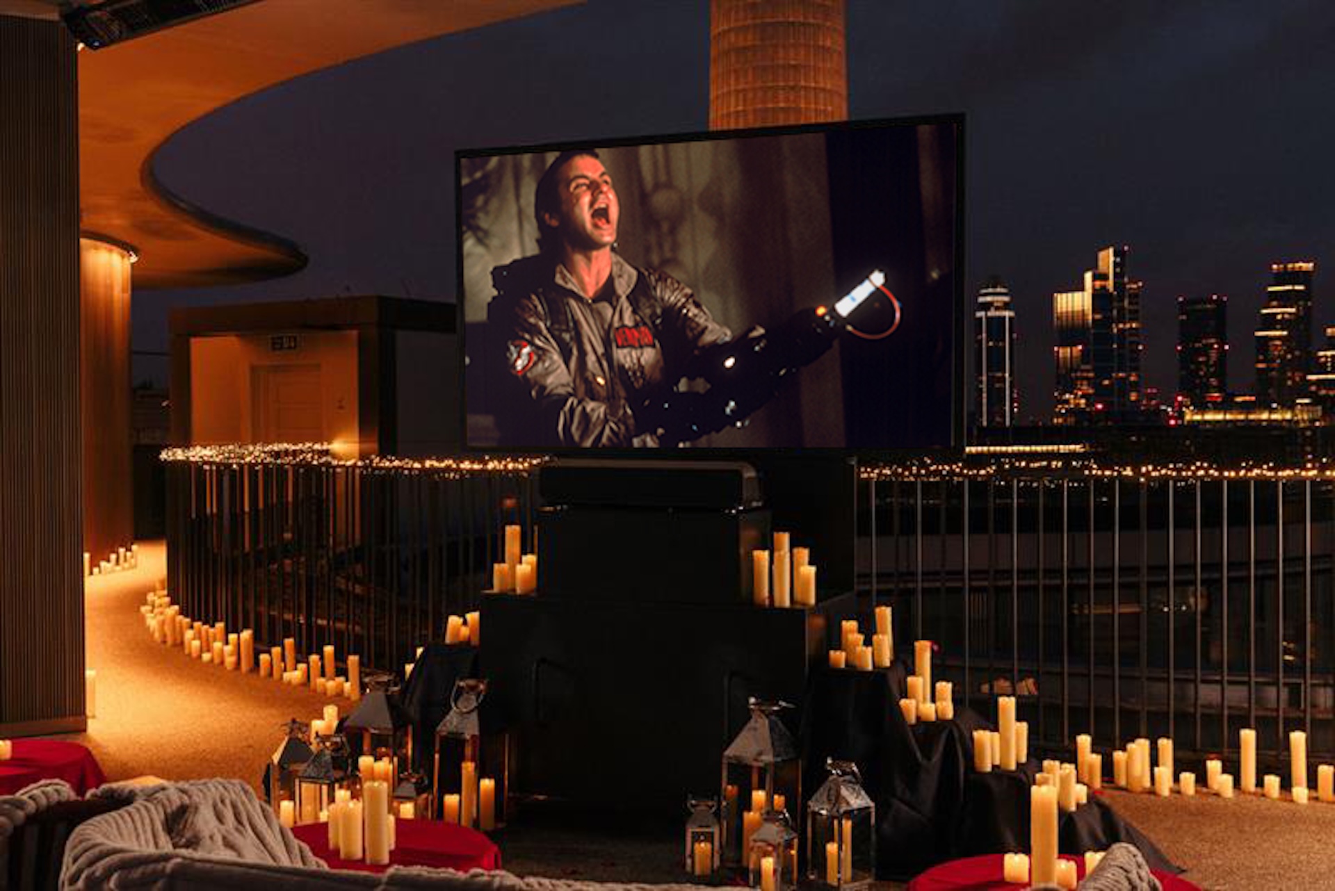 See cult classics at JOIA's open air cinema this Halloween - like Ghostbusters!