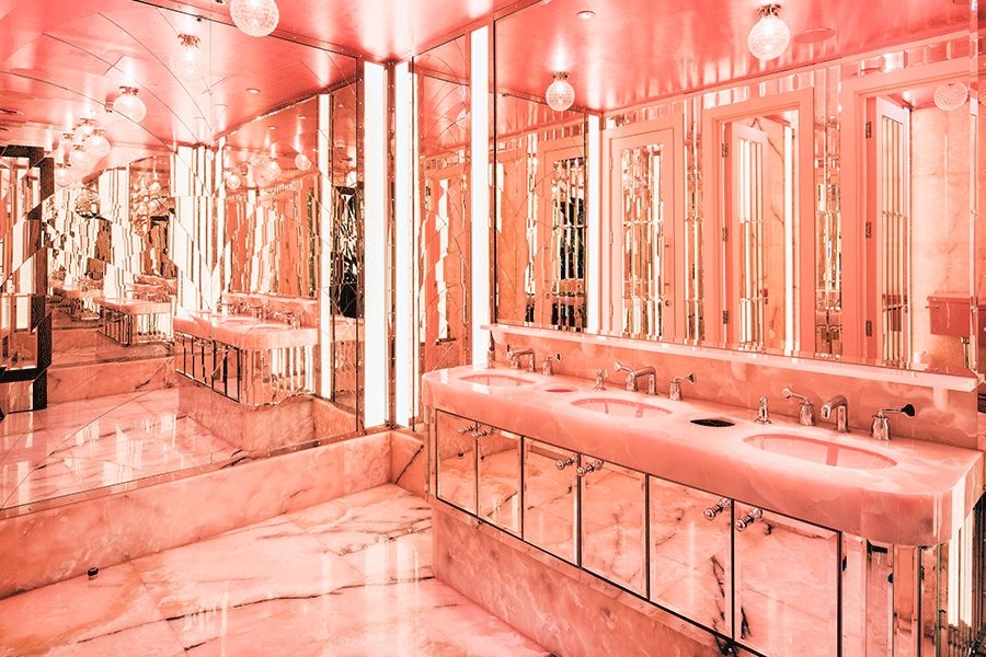 No expense has been spared when it comes to the interiors - not even the toilets! 