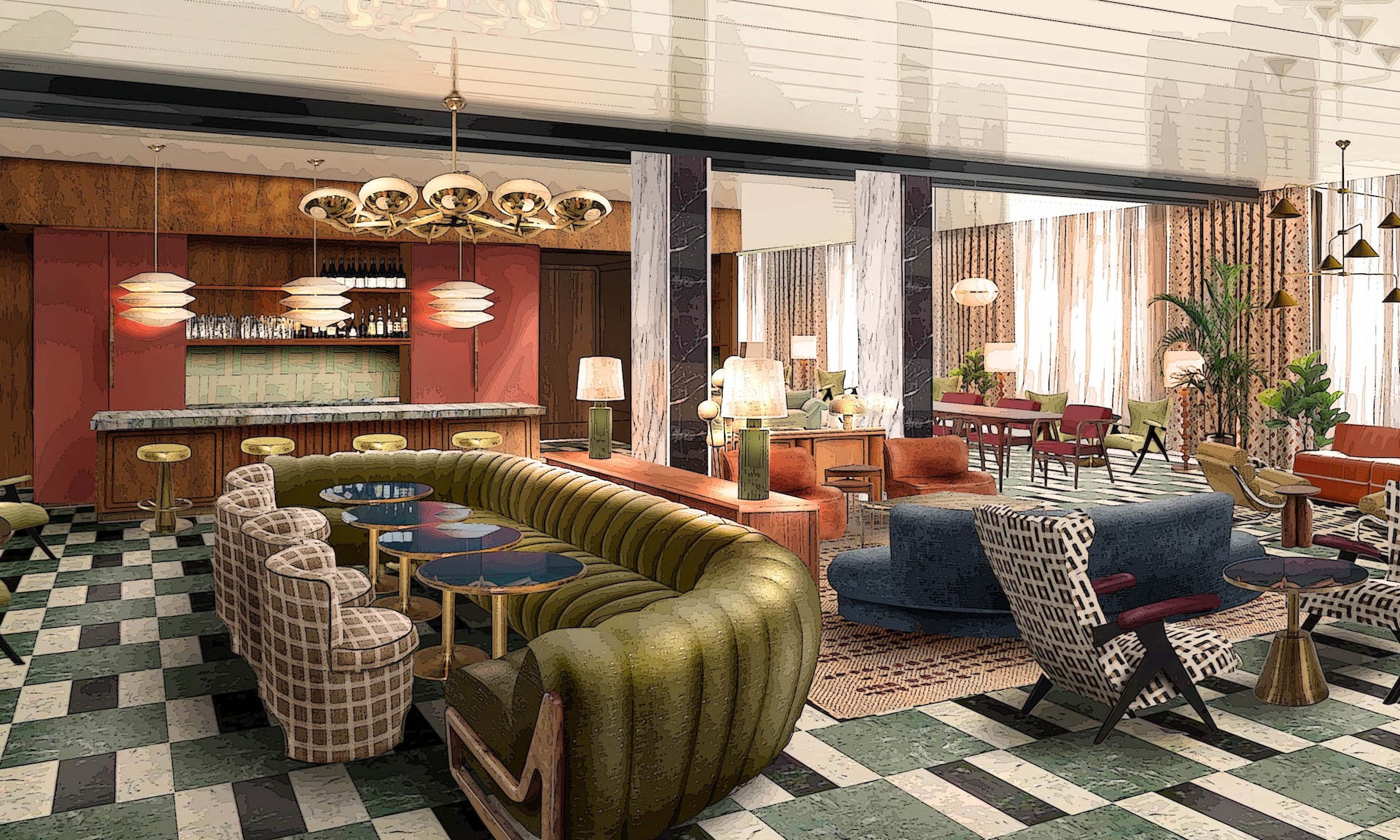 Mollie's Motel Manchester will open on the site of the old Granada Studios along with Soho House