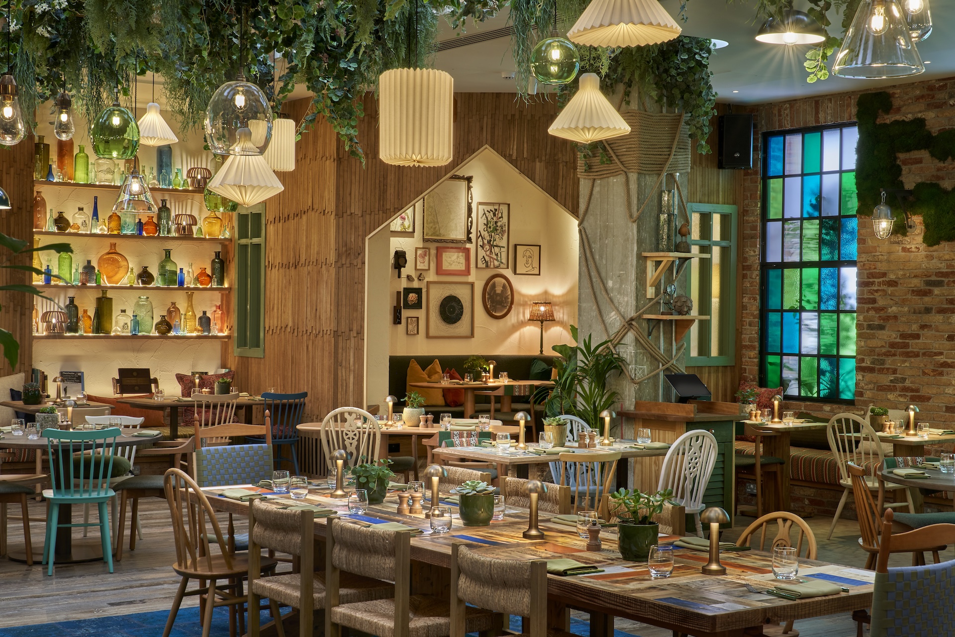 Pip Restaurant at Treehouse Manchester (Photo Credit - Simon Brown Photography)