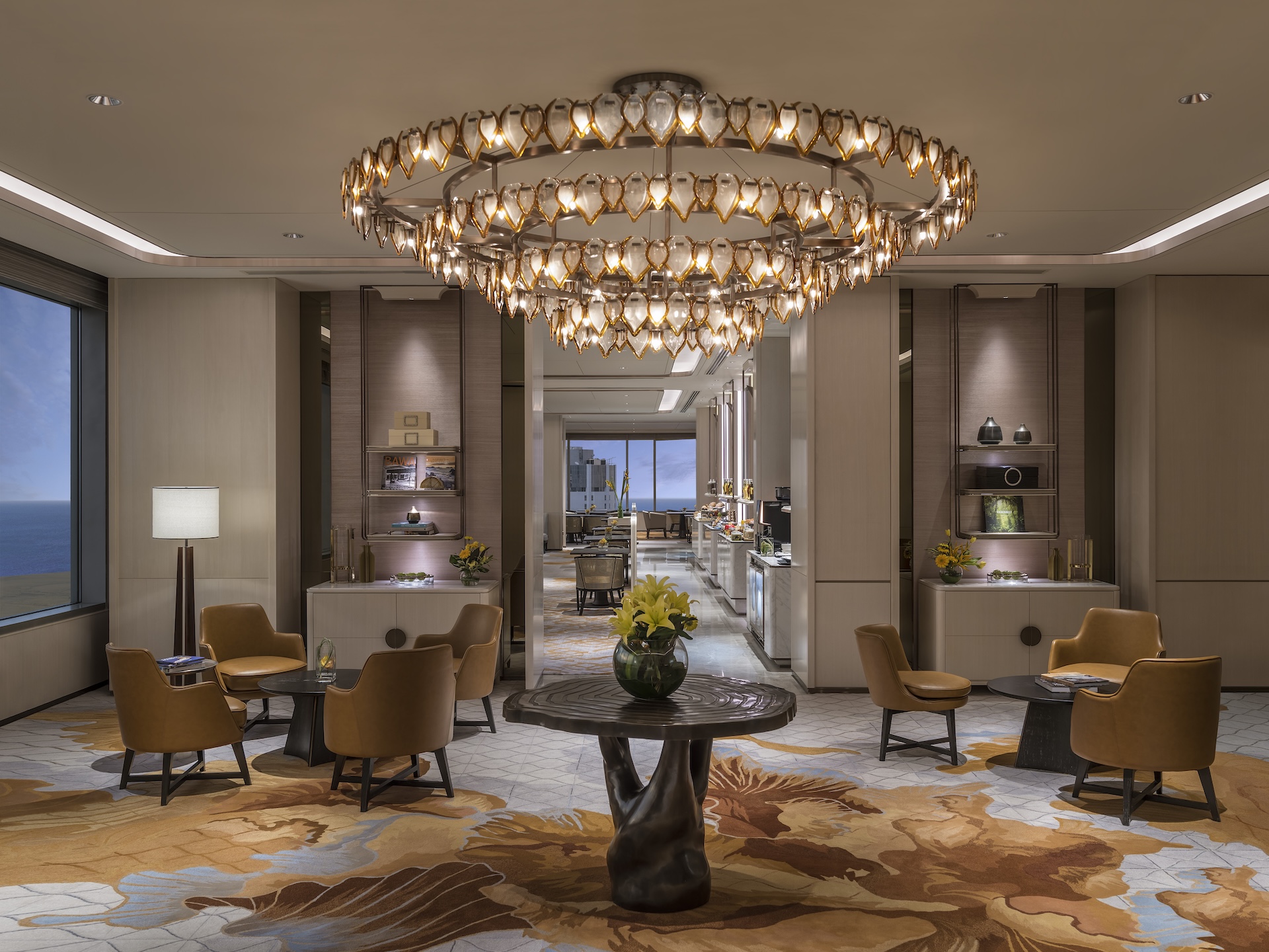 The Executive Lounge is well worth paying the extra and access comes as standard with higher grade rooms