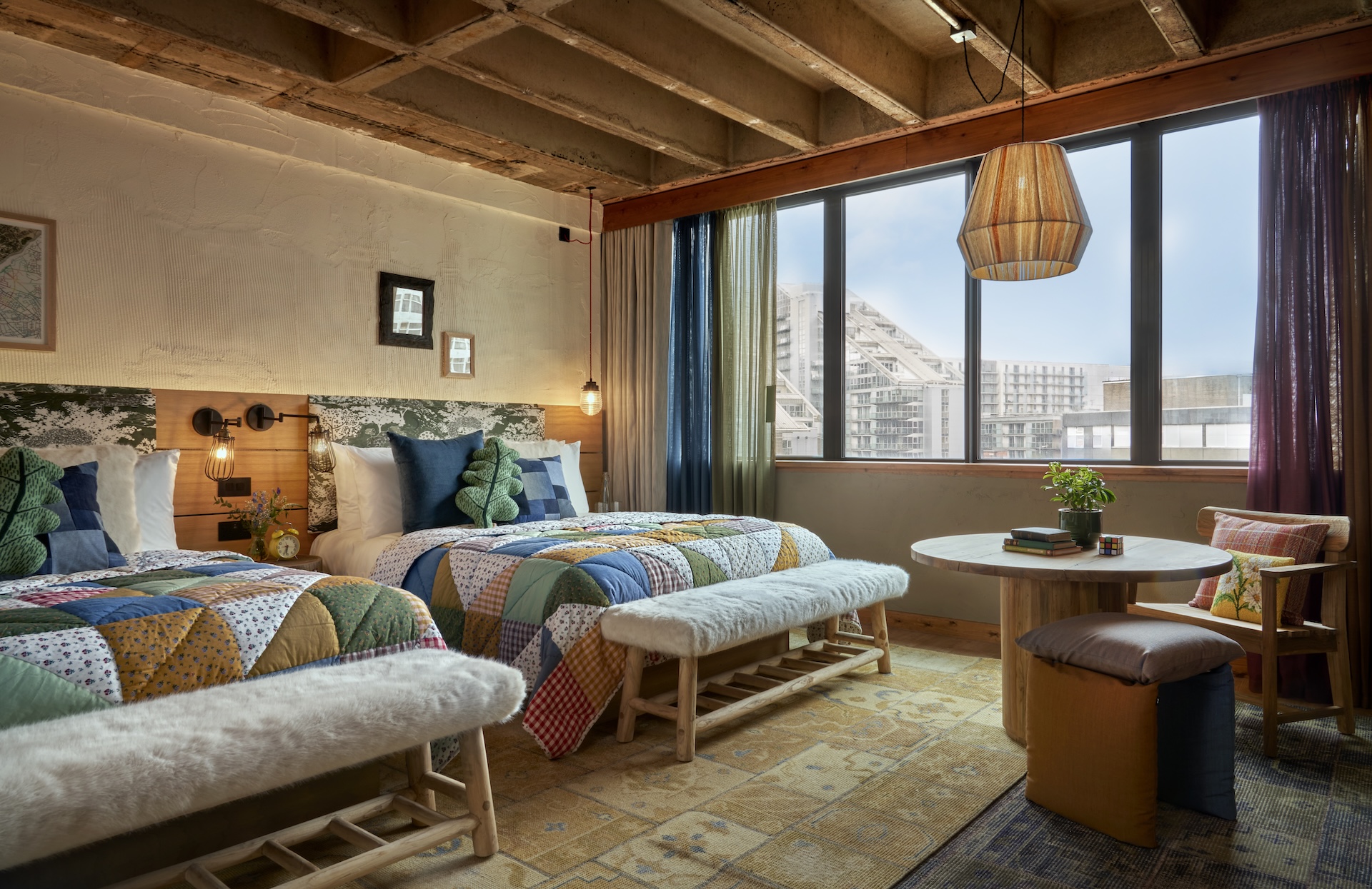 Rooms at Treehouse Manchester (Photo Credit - Simon Brown Photography)