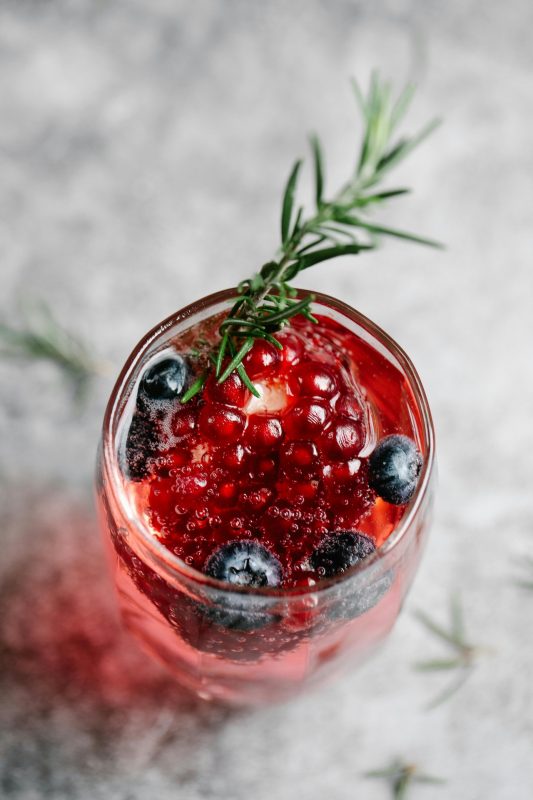 Sparkling Cranberry Spritzer (Photo Credit: Pexels)