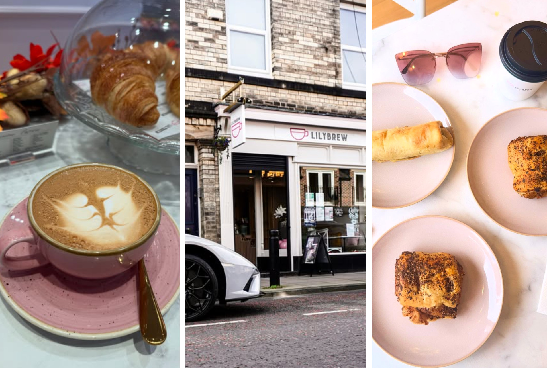 Front of Lily Brew Jesmond, coffee and brunch offerings