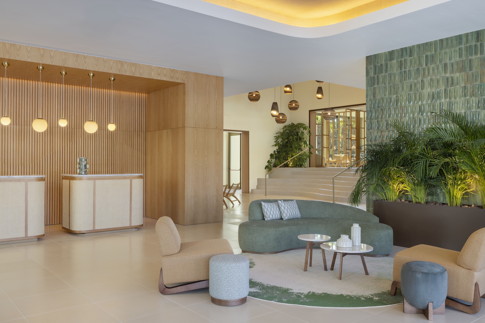 The hotel design captures Westin’s commitment to the Six Pillars philosophy