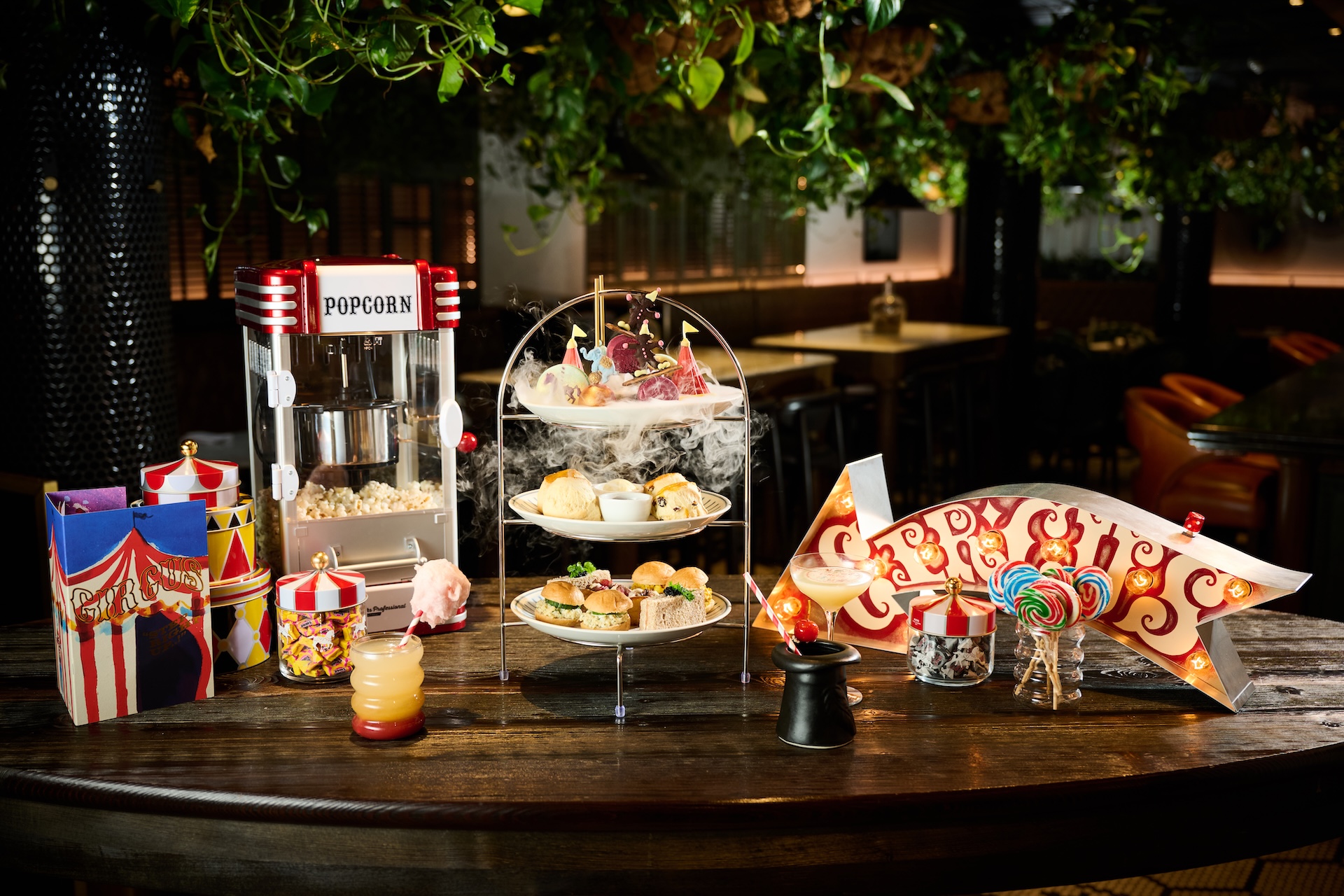 Circus Afternoon Tea at Vintry & Mercer