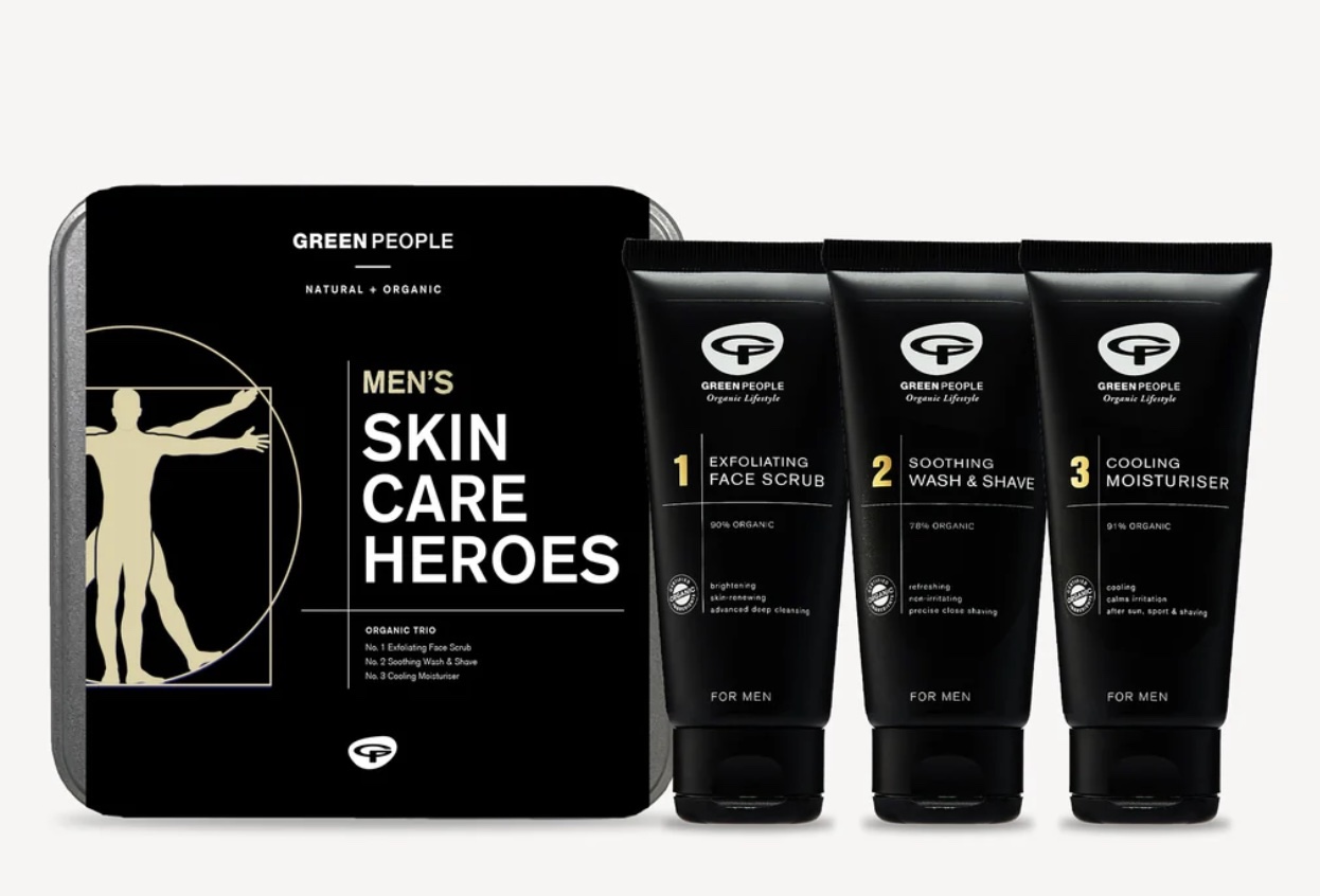 Sustainable and suitable for sensitive skin - Skincare Heroes Gift Set for Men