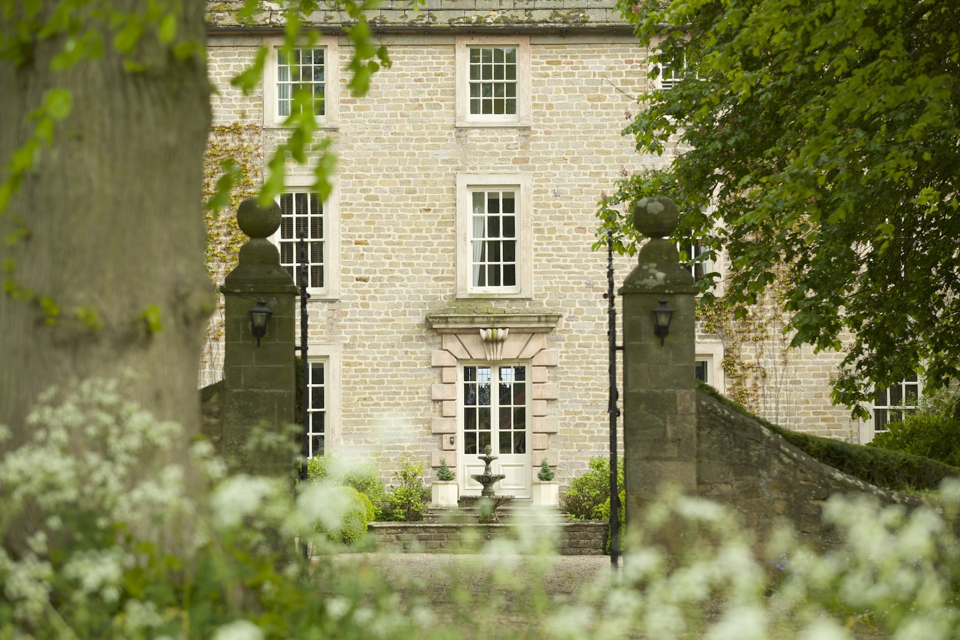 Be sure to stroll the grounds while you're staying at Headlam Hall