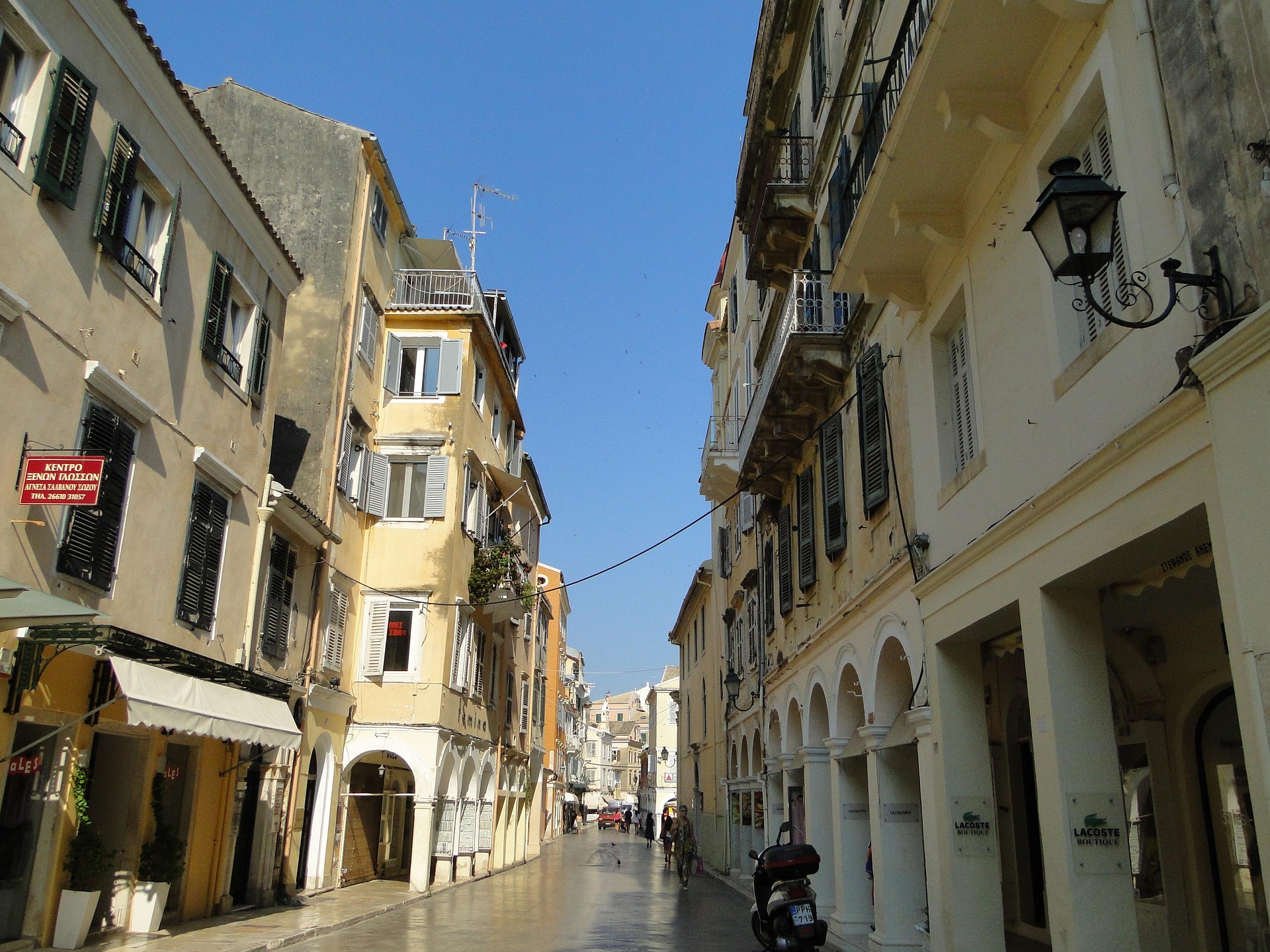 Corfu town