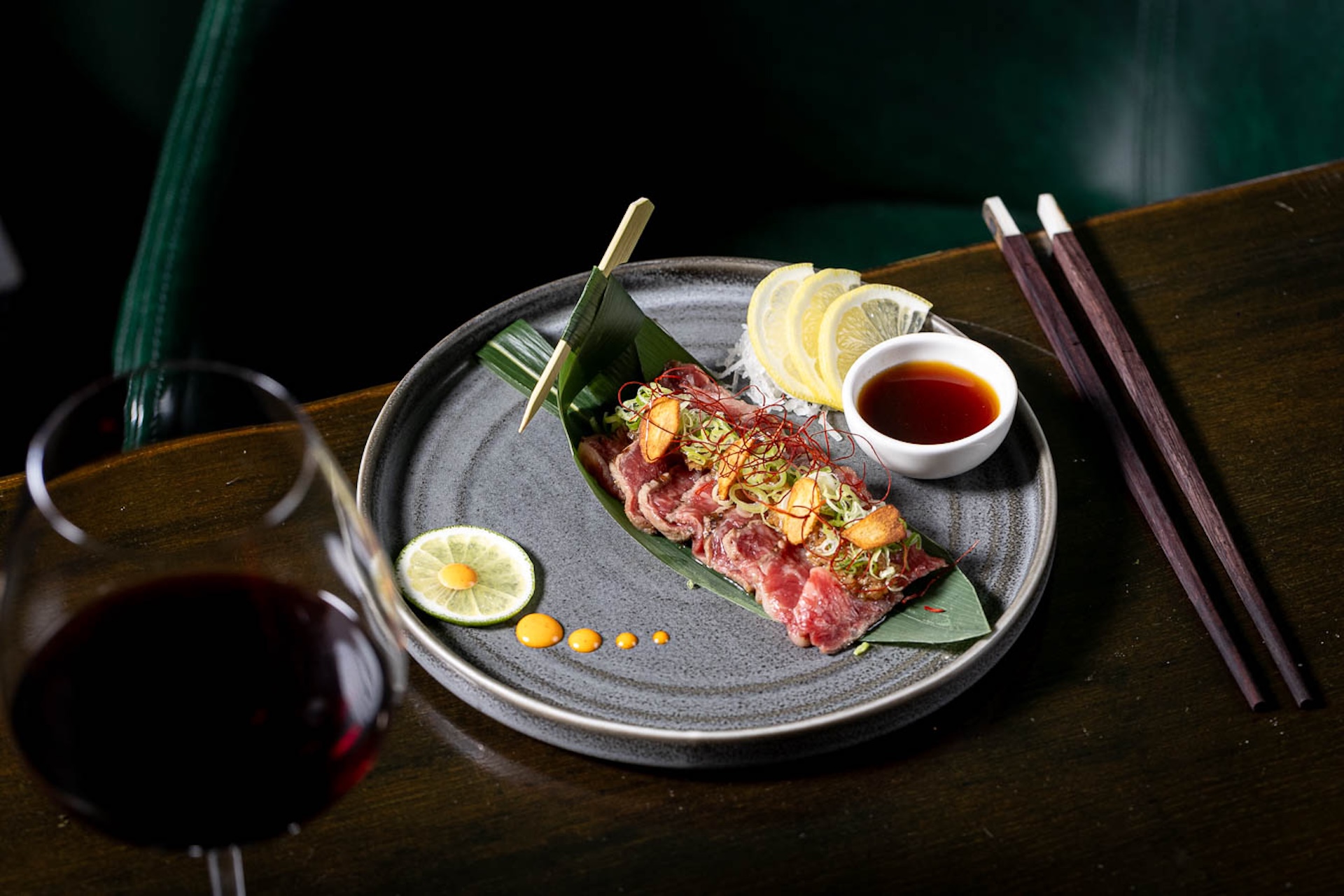 Tuna tataki at Ayllu