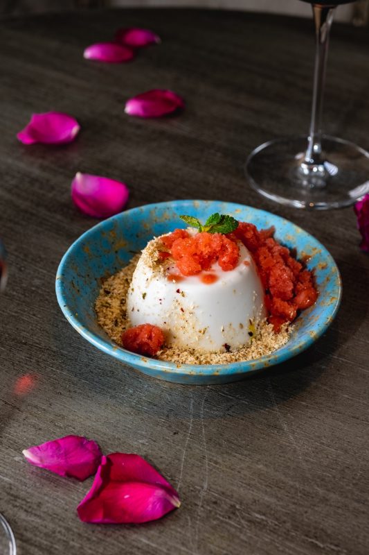 There's a special menu running at Colonel Saab for Valentine's Day