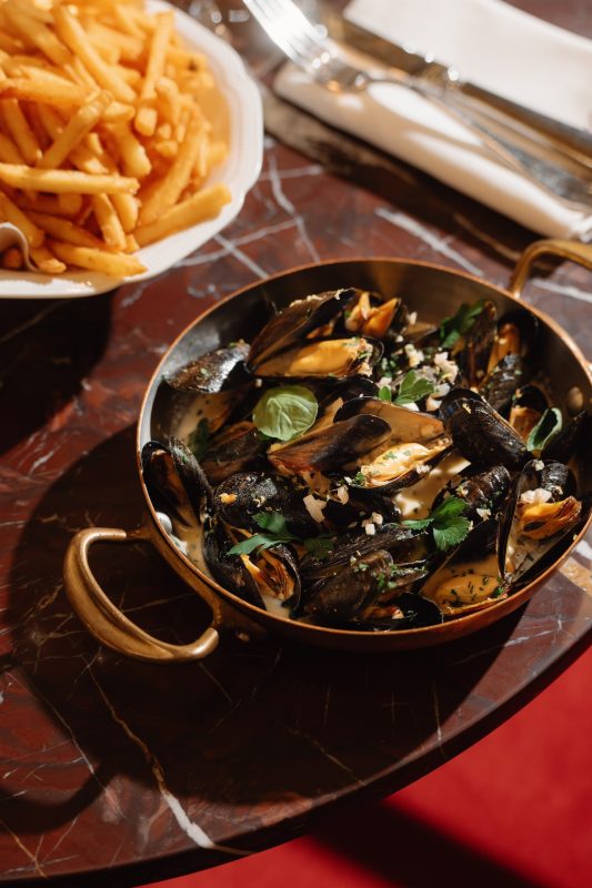 Moules Frites Nights at Chez Lui - every Tuesday and Wednesday