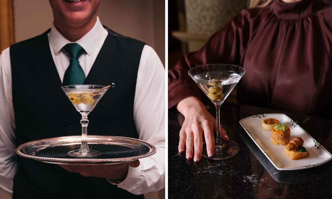 Martinis x Savouries at Wiltons