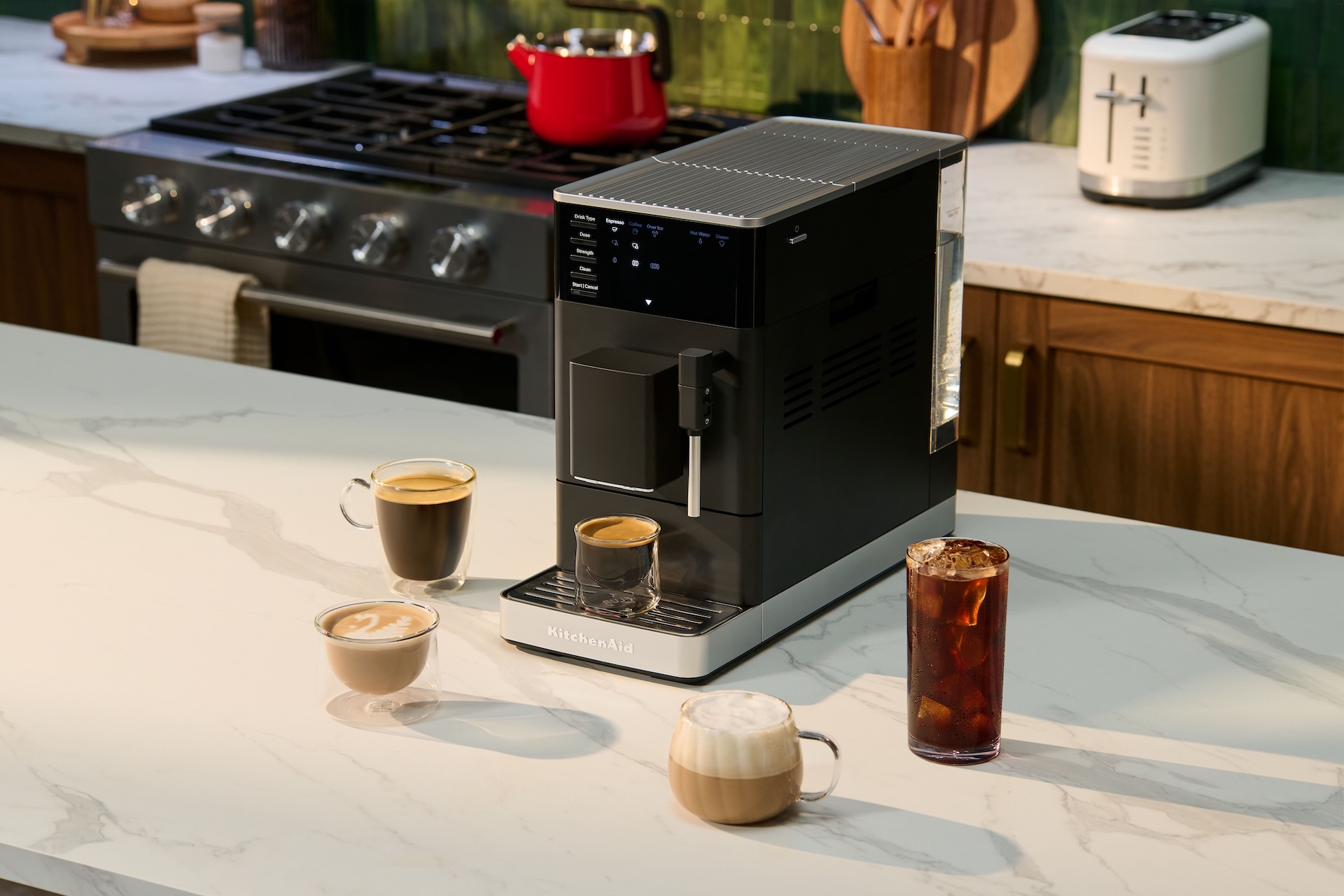 KitchenAid Fully Automatic Espresso Machine - Iced Coffee Collection