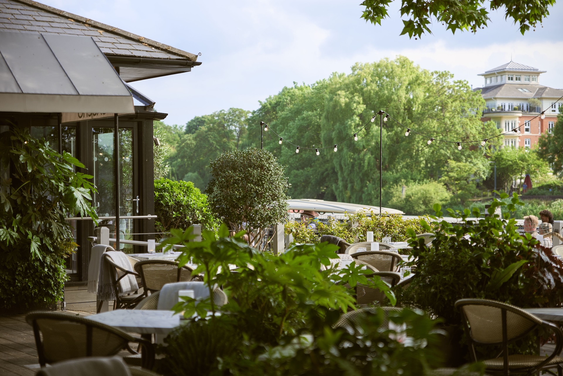 Richmond in summer is so beautiful and now you can enjoy St Germain on their stunning terrace