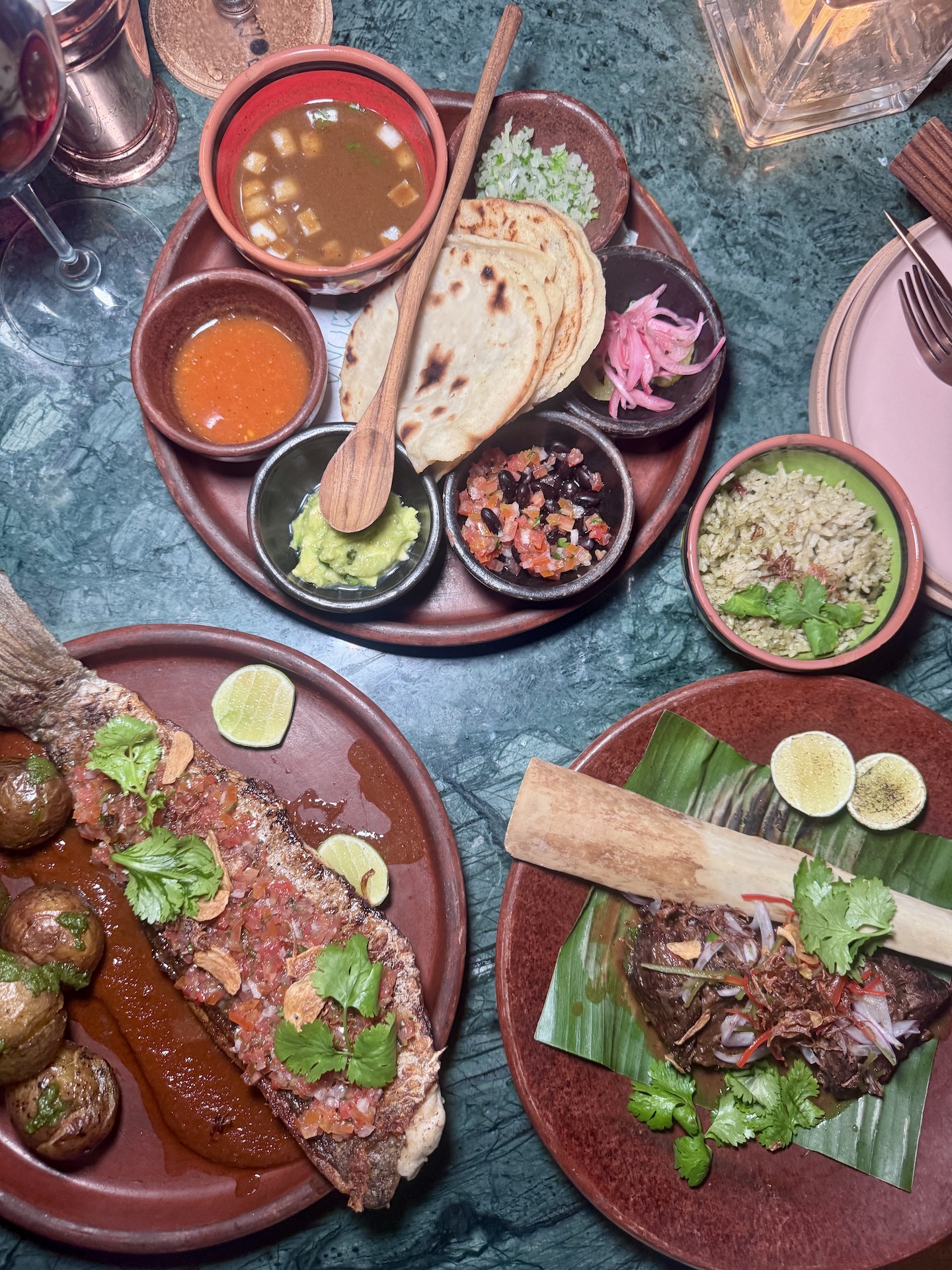 An incredible menu at BASK's restaurant Pomona