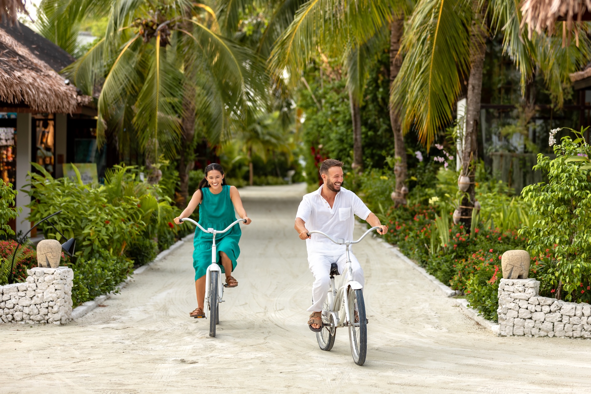 Island life - be sure to explore on your bike with personalised plate!