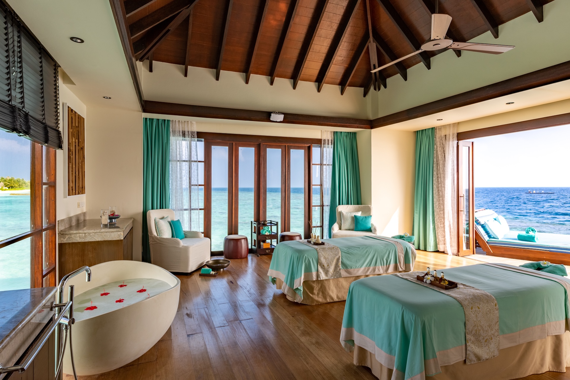 Is there anything more relaxing than listening to the sound of the ocean during your massage? The ELE|NA Spa has serveral signature treatments to leave you feeling relaxed or rejuvenated